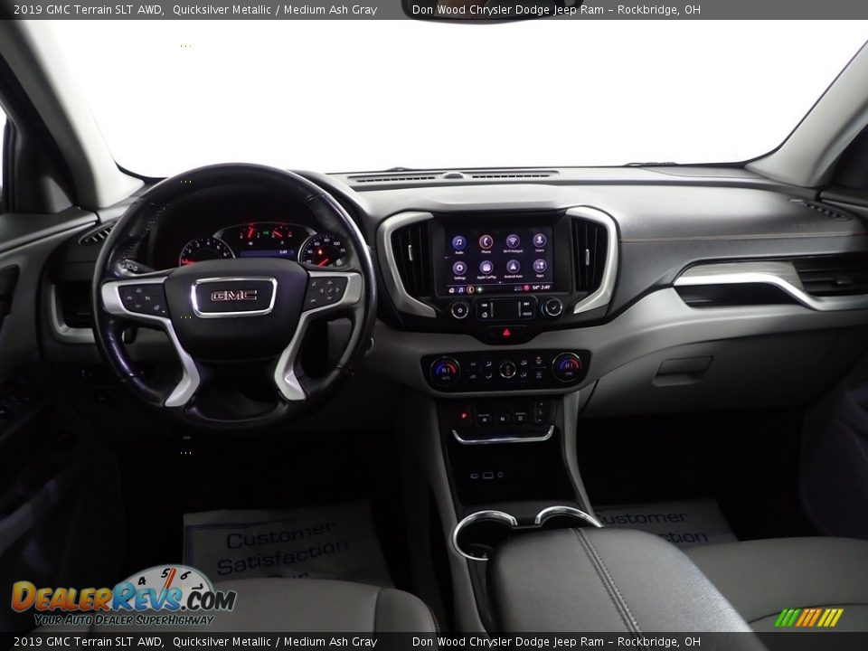 2019 GMC Terrain SLT AWD Quicksilver Metallic / Medium Ash Gray Photo #26