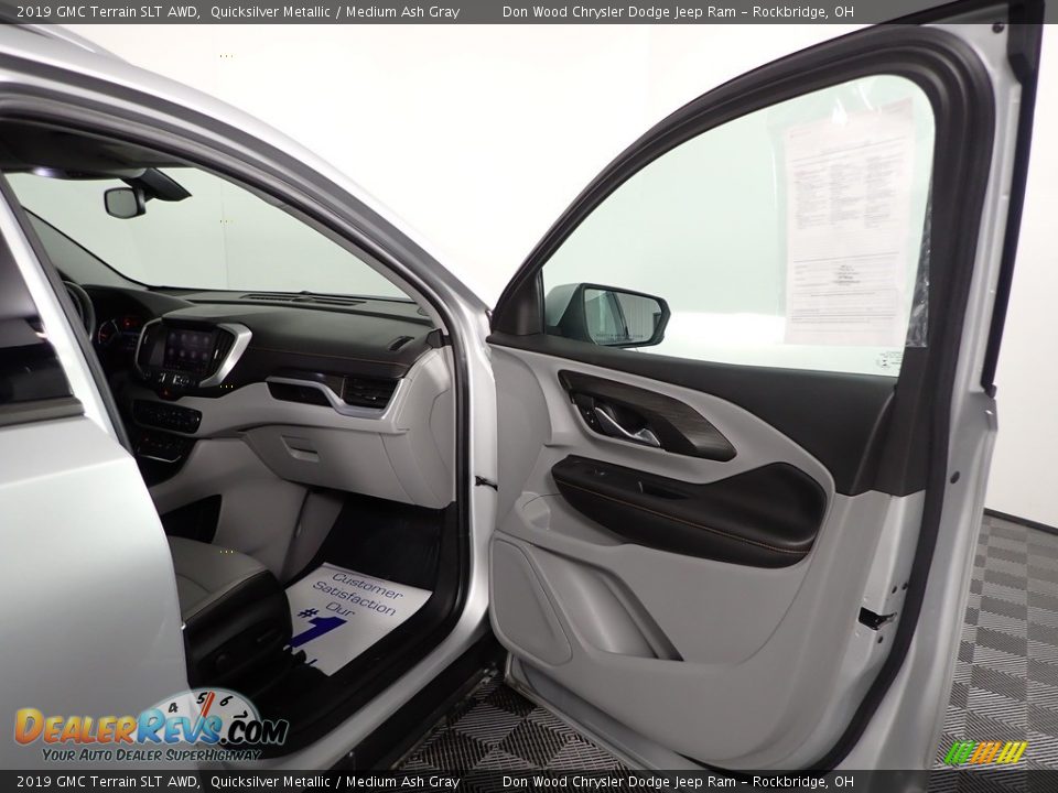 2019 GMC Terrain SLT AWD Quicksilver Metallic / Medium Ash Gray Photo #27