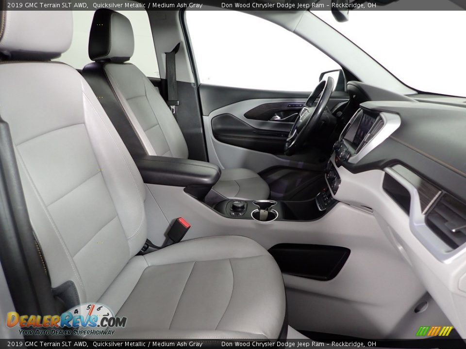 2019 GMC Terrain SLT AWD Quicksilver Metallic / Medium Ash Gray Photo #28