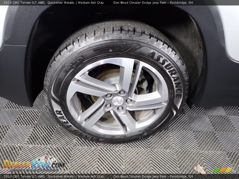 2019 GMC Terrain SLT AWD Quicksilver Metallic / Medium Ash Gray Photo #31