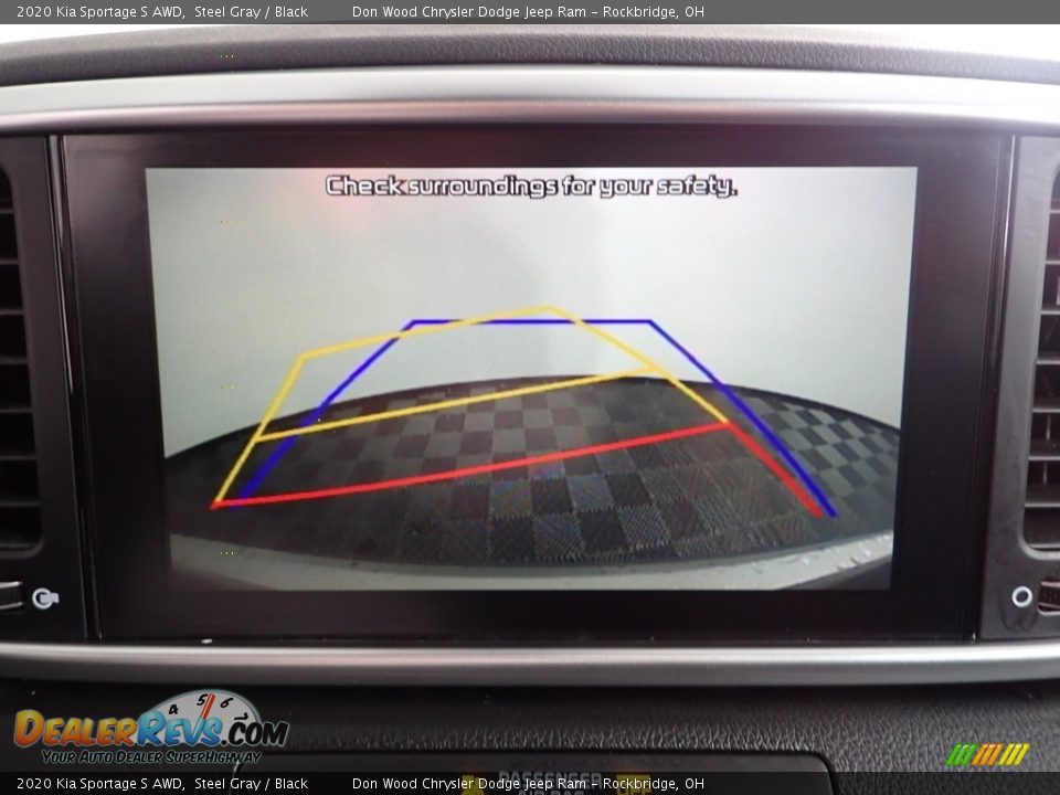 2020 Kia Sportage S AWD Steel Gray / Black Photo #3