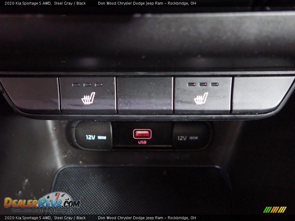 2020 Kia Sportage S AWD Steel Gray / Black Photo #4