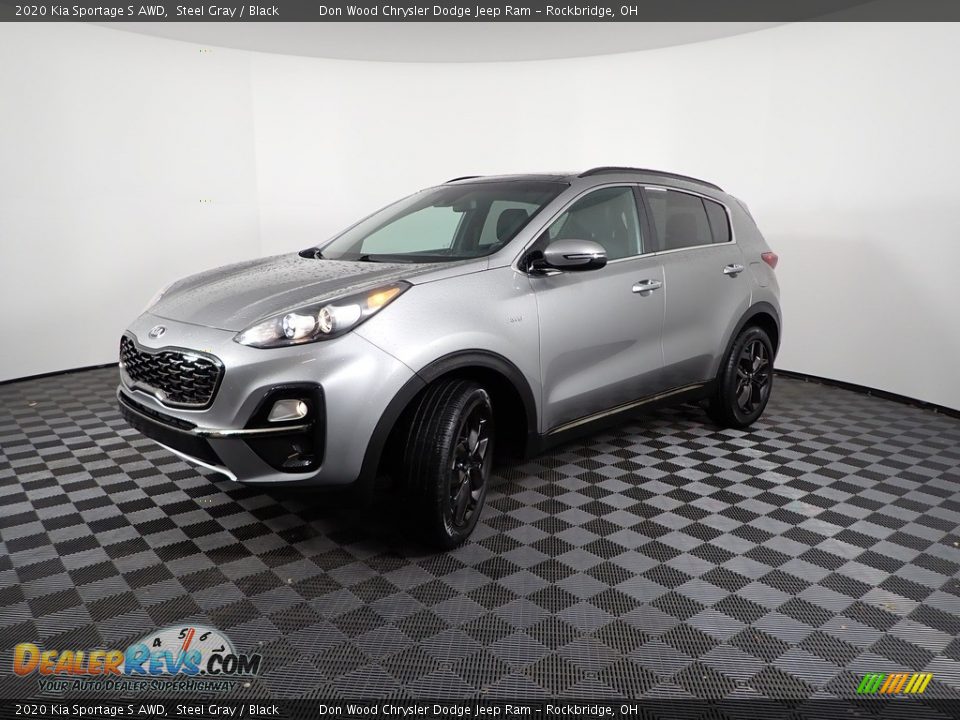 2020 Kia Sportage S AWD Steel Gray / Black Photo #6