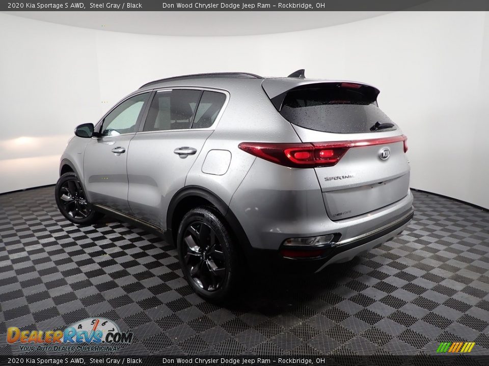 2020 Kia Sportage S AWD Steel Gray / Black Photo #7