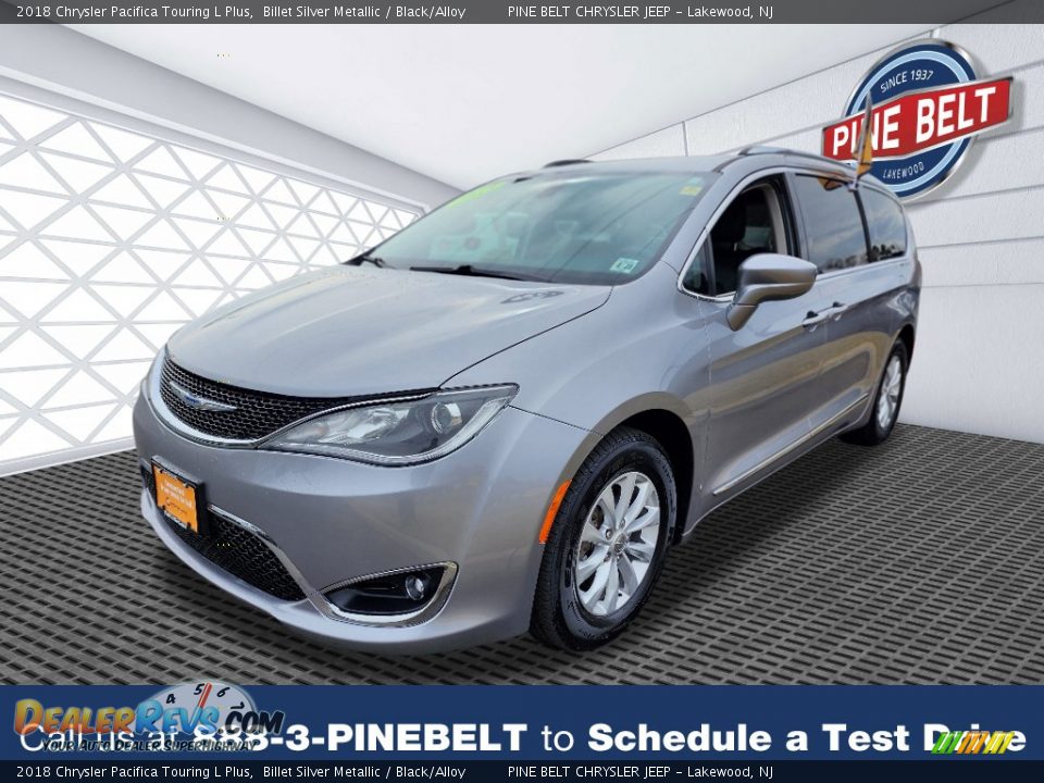 2018 Chrysler Pacifica Touring L Plus Billet Silver Metallic / Black/Alloy Photo #1