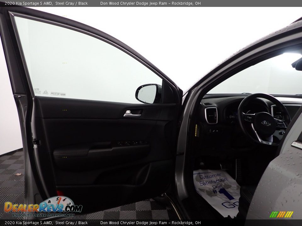 2020 Kia Sportage S AWD Steel Gray / Black Photo #12