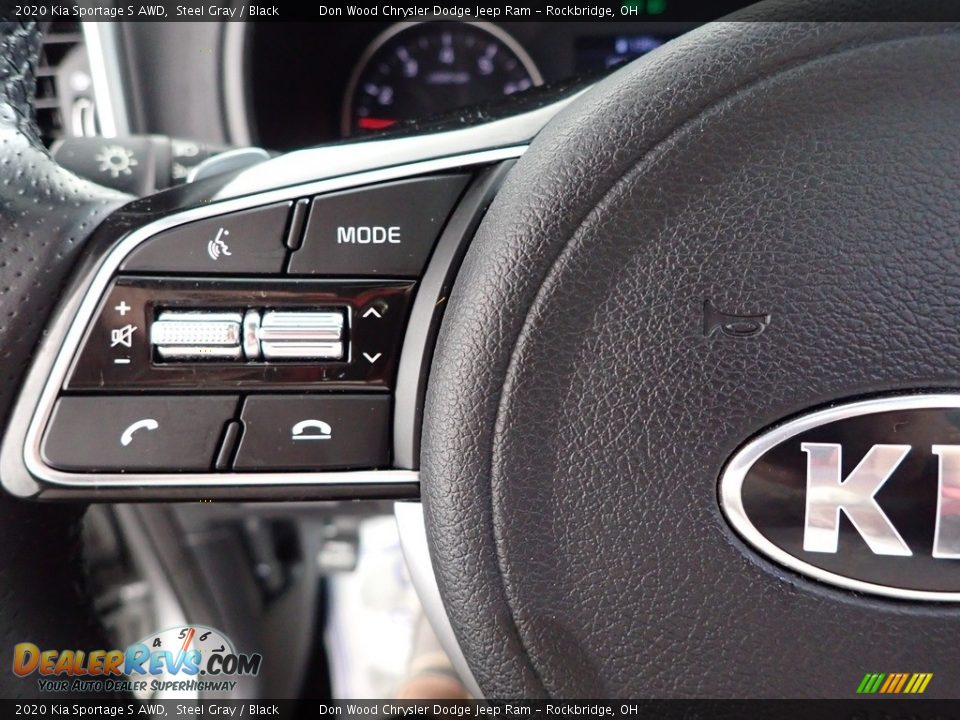 2020 Kia Sportage S AWD Steel Gray / Black Photo #17