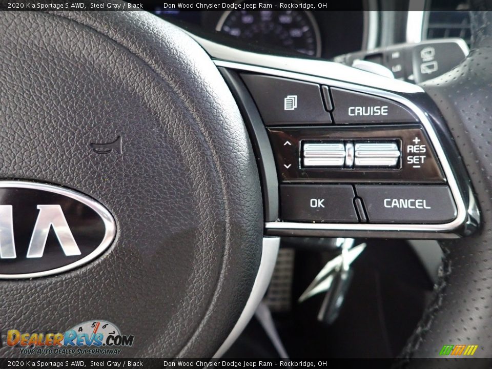 2020 Kia Sportage S AWD Steel Gray / Black Photo #18