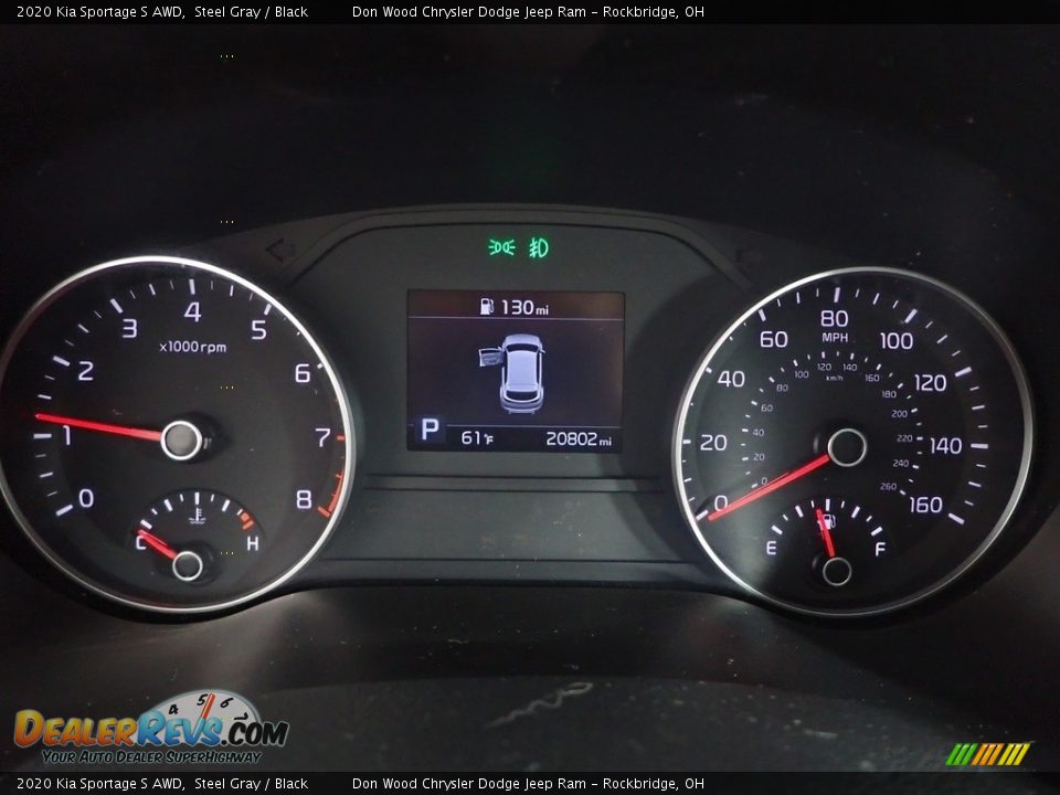 2020 Kia Sportage S AWD Steel Gray / Black Photo #19