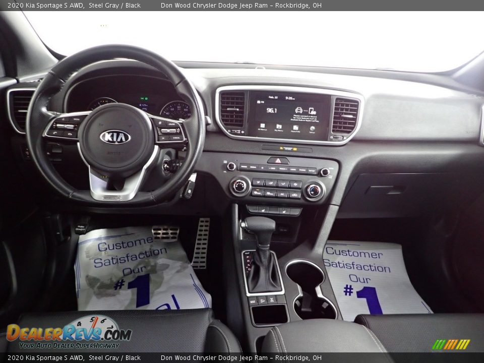 2020 Kia Sportage S AWD Steel Gray / Black Photo #27