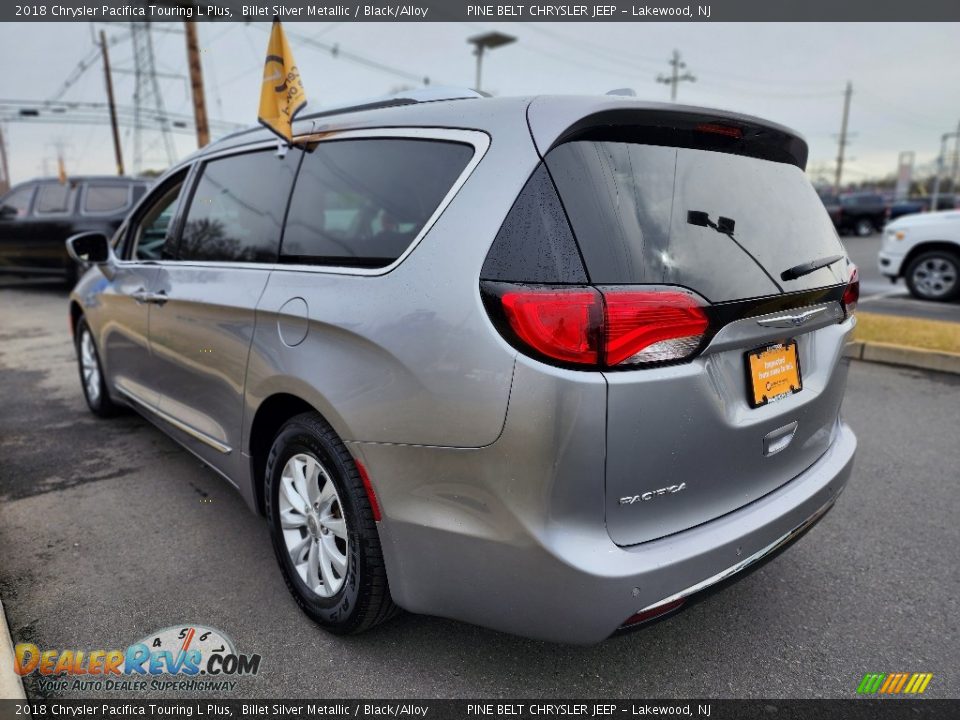 2018 Chrysler Pacifica Touring L Plus Billet Silver Metallic / Black/Alloy Photo #18