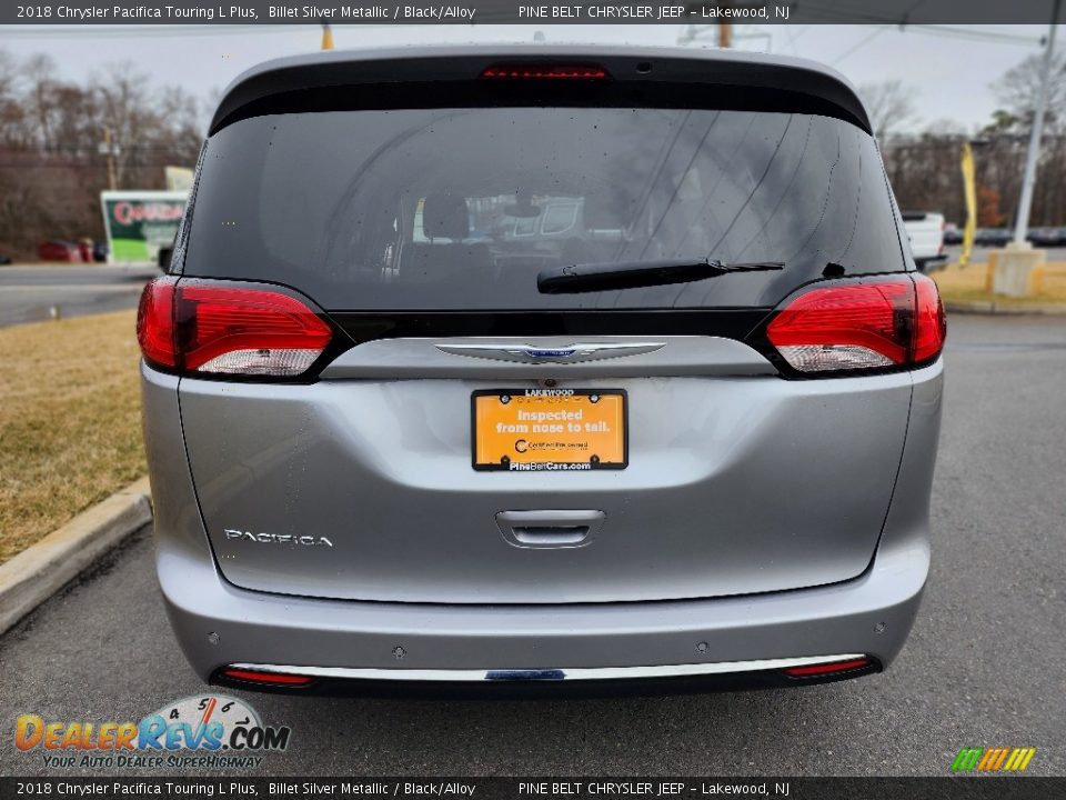 2018 Chrysler Pacifica Touring L Plus Billet Silver Metallic / Black/Alloy Photo #19