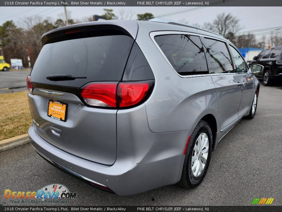 2018 Chrysler Pacifica Touring L Plus Billet Silver Metallic / Black/Alloy Photo #20