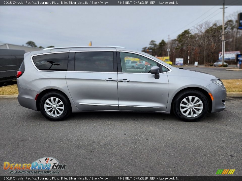 2018 Chrysler Pacifica Touring L Plus Billet Silver Metallic / Black/Alloy Photo #21