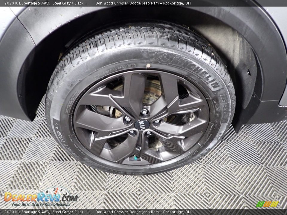 2020 Kia Sportage S AWD Steel Gray / Black Photo #32