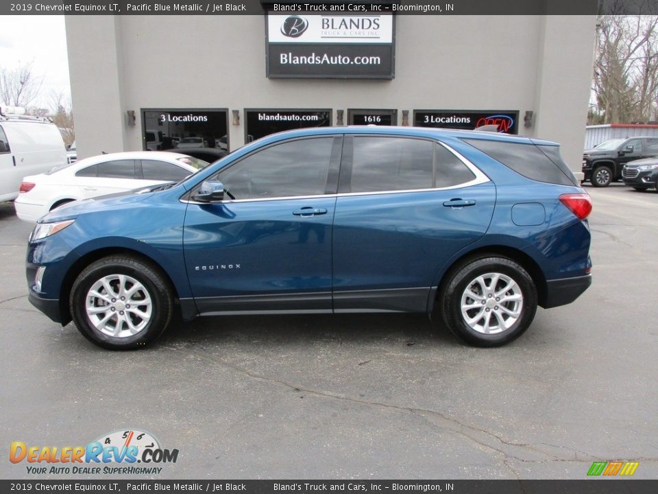 2019 Chevrolet Equinox LT Pacific Blue Metallic / Jet Black Photo #1