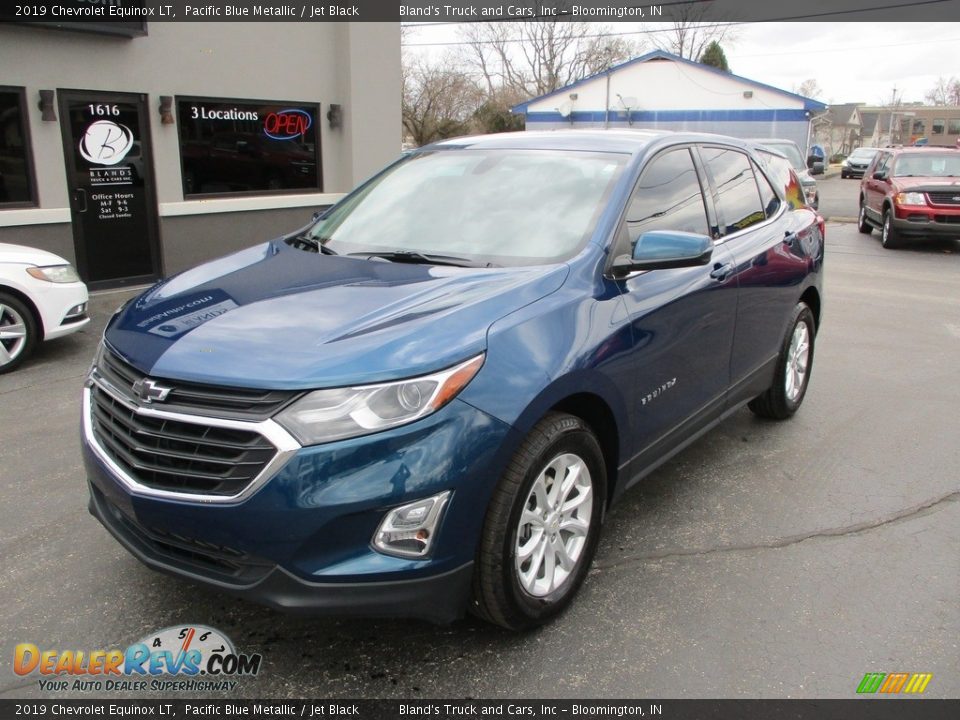 2019 Chevrolet Equinox LT Pacific Blue Metallic / Jet Black Photo #2