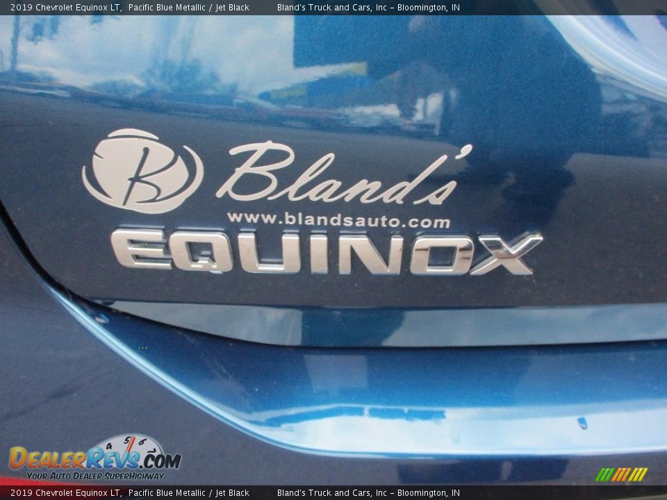 2019 Chevrolet Equinox LT Pacific Blue Metallic / Jet Black Photo #31