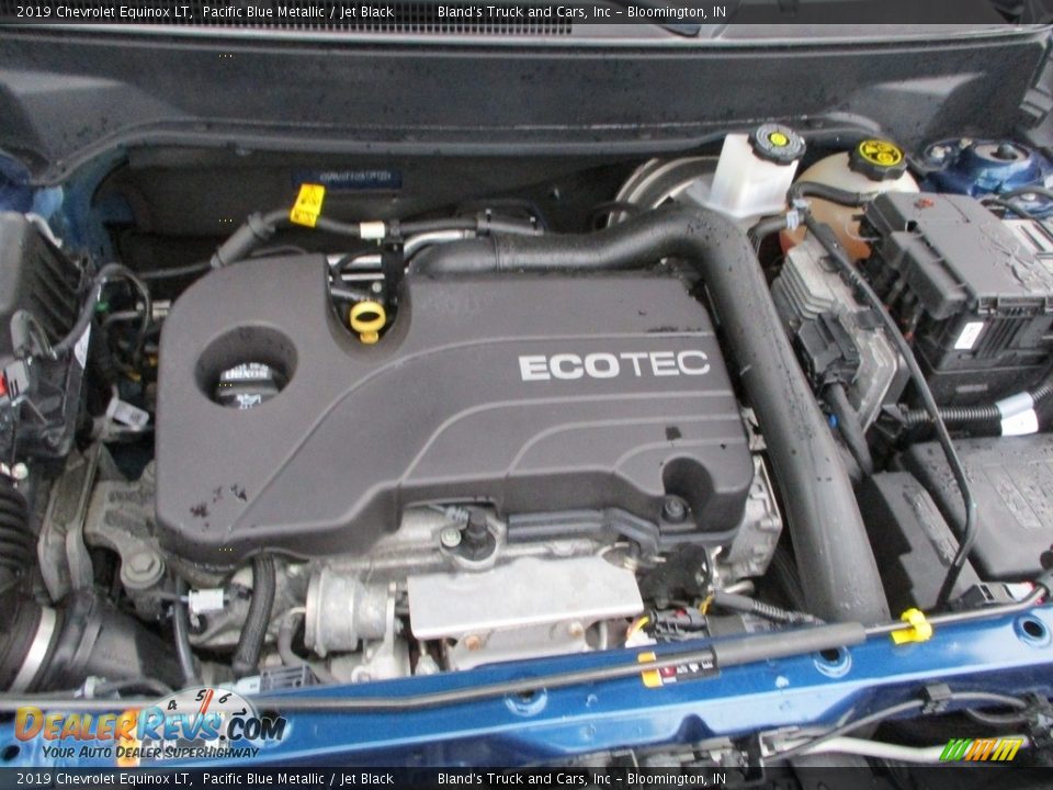 2019 Chevrolet Equinox LT Pacific Blue Metallic / Jet Black Photo #32