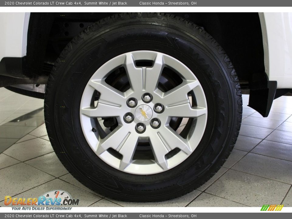 2020 Chevrolet Colorado LT Crew Cab 4x4 Summit White / Jet Black Photo #7