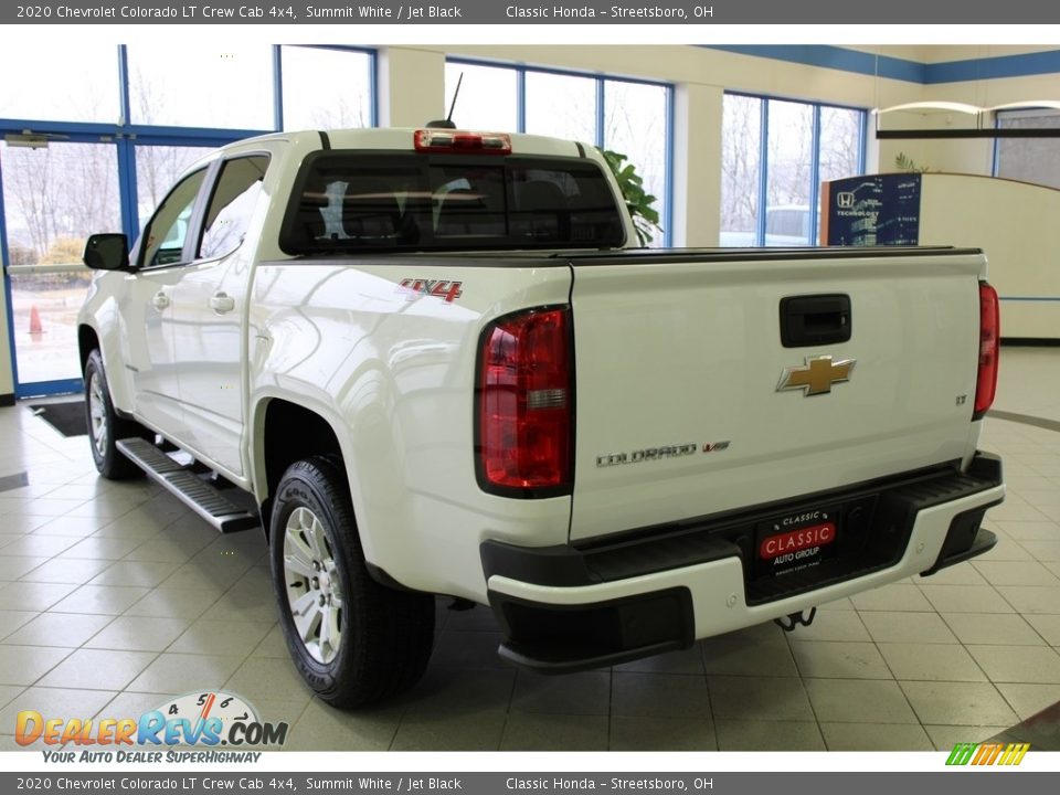 2020 Chevrolet Colorado LT Crew Cab 4x4 Summit White / Jet Black Photo #11
