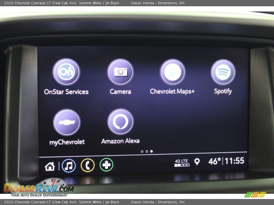 2020 Chevrolet Colorado LT Crew Cab 4x4 Summit White / Jet Black Photo #29