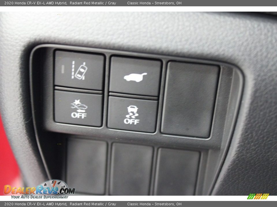 2020 Honda CR-V EX-L AWD Hybrid Radiant Red Metallic / Gray Photo #19