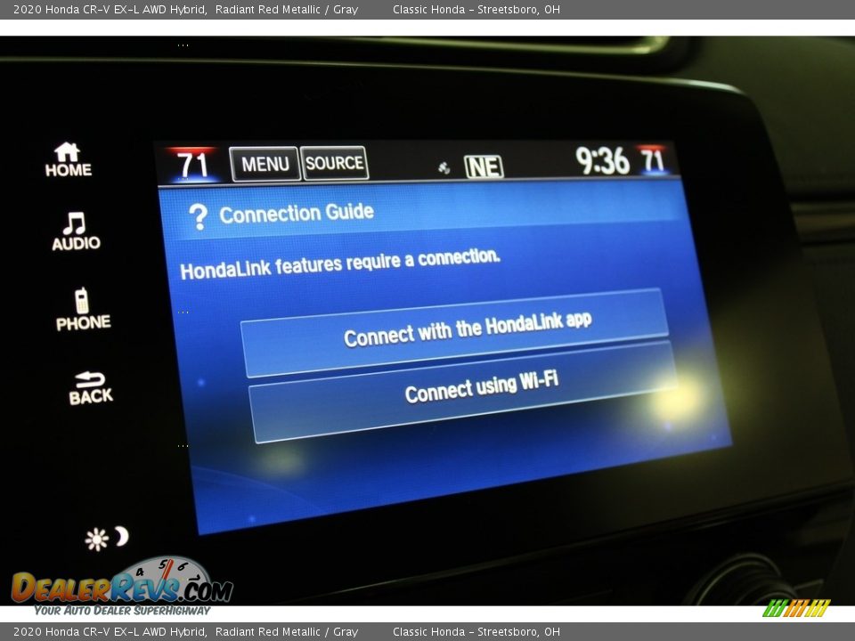 2020 Honda CR-V EX-L AWD Hybrid Radiant Red Metallic / Gray Photo #29