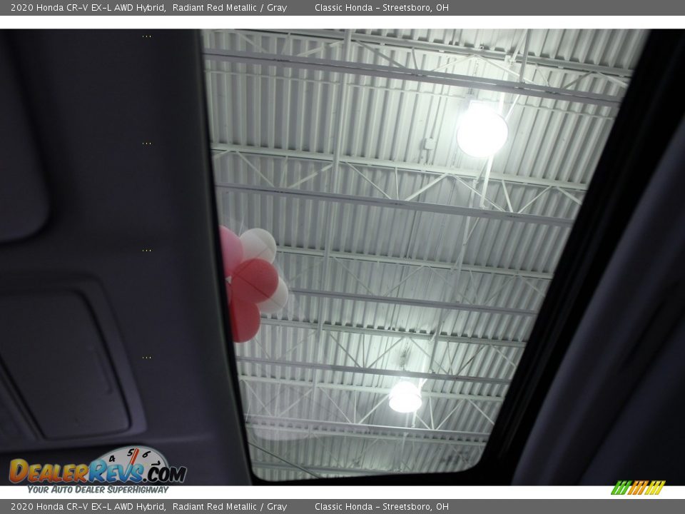 2020 Honda CR-V EX-L AWD Hybrid Radiant Red Metallic / Gray Photo #32