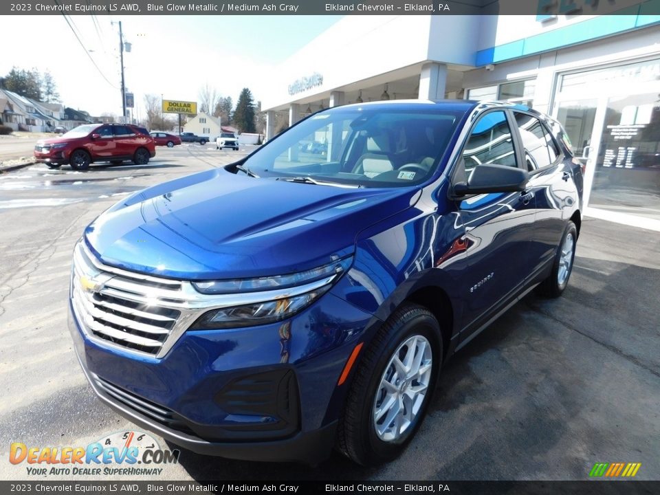 2023 Chevrolet Equinox LS AWD Blue Glow Metallic / Medium Ash Gray Photo #1