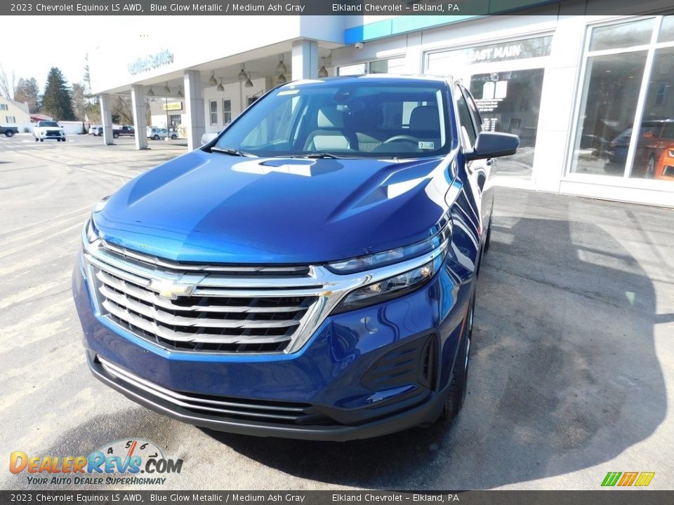2023 Chevrolet Equinox LS AWD Blue Glow Metallic / Medium Ash Gray Photo #2