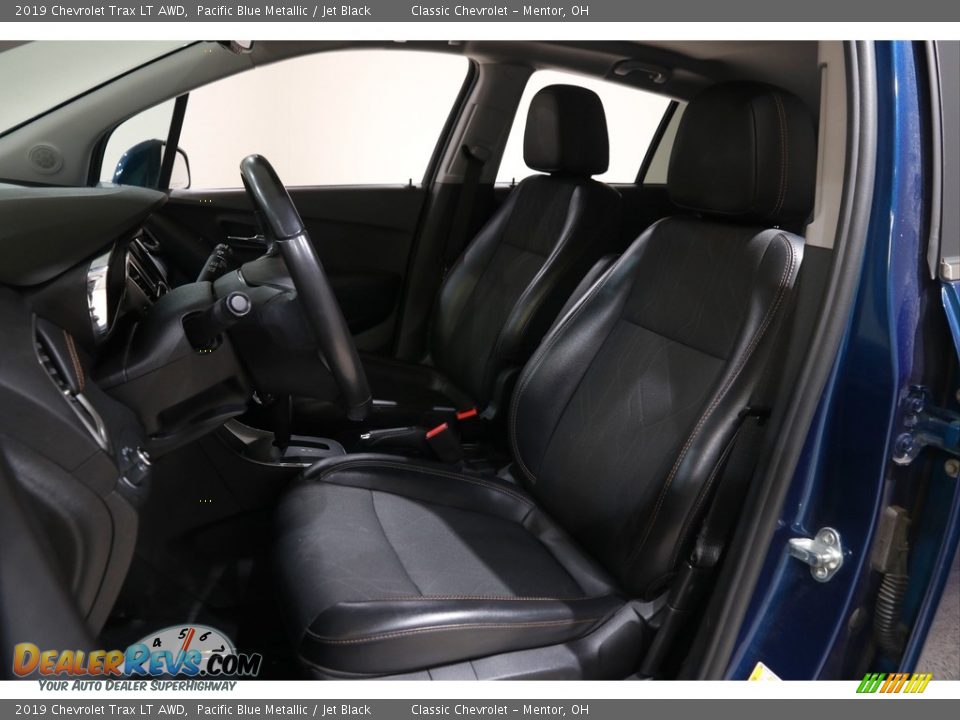 2019 Chevrolet Trax LT AWD Pacific Blue Metallic / Jet Black Photo #5