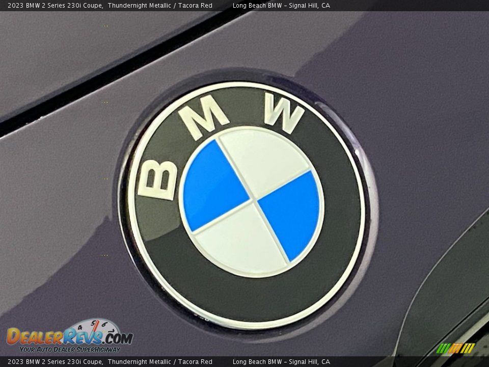 2023 BMW 2 Series 230i Coupe Thundernight Metallic / Tacora Red Photo #5