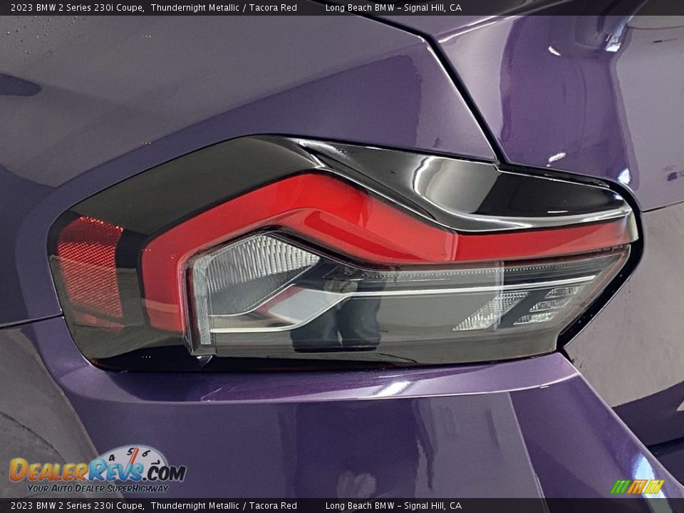 2023 BMW 2 Series 230i Coupe Thundernight Metallic / Tacora Red Photo #6