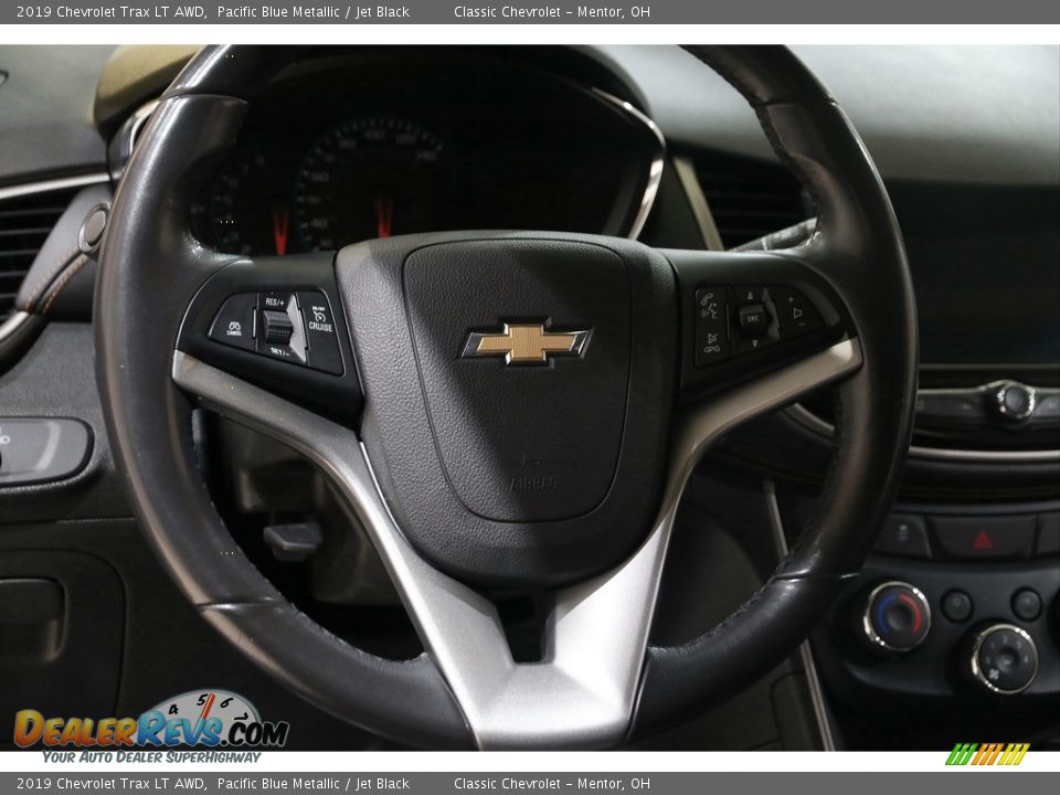 2019 Chevrolet Trax LT AWD Pacific Blue Metallic / Jet Black Photo #7
