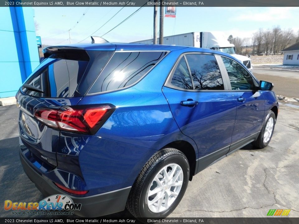 2023 Chevrolet Equinox LS AWD Blue Glow Metallic / Medium Ash Gray Photo #7