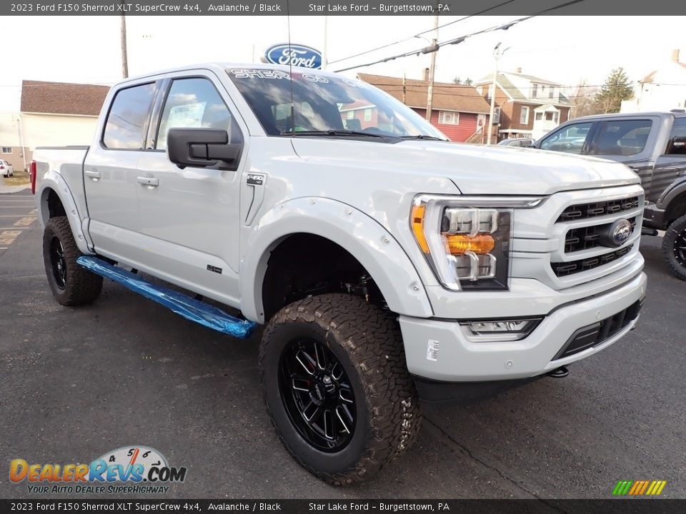 Front 3/4 View of 2023 Ford F150 Sherrod XLT SuperCrew 4x4 Photo #7