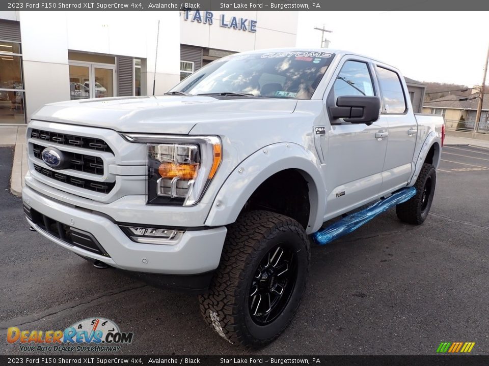 2023 Ford F150 Sherrod XLT SuperCrew 4x4 Avalanche / Black Photo #9