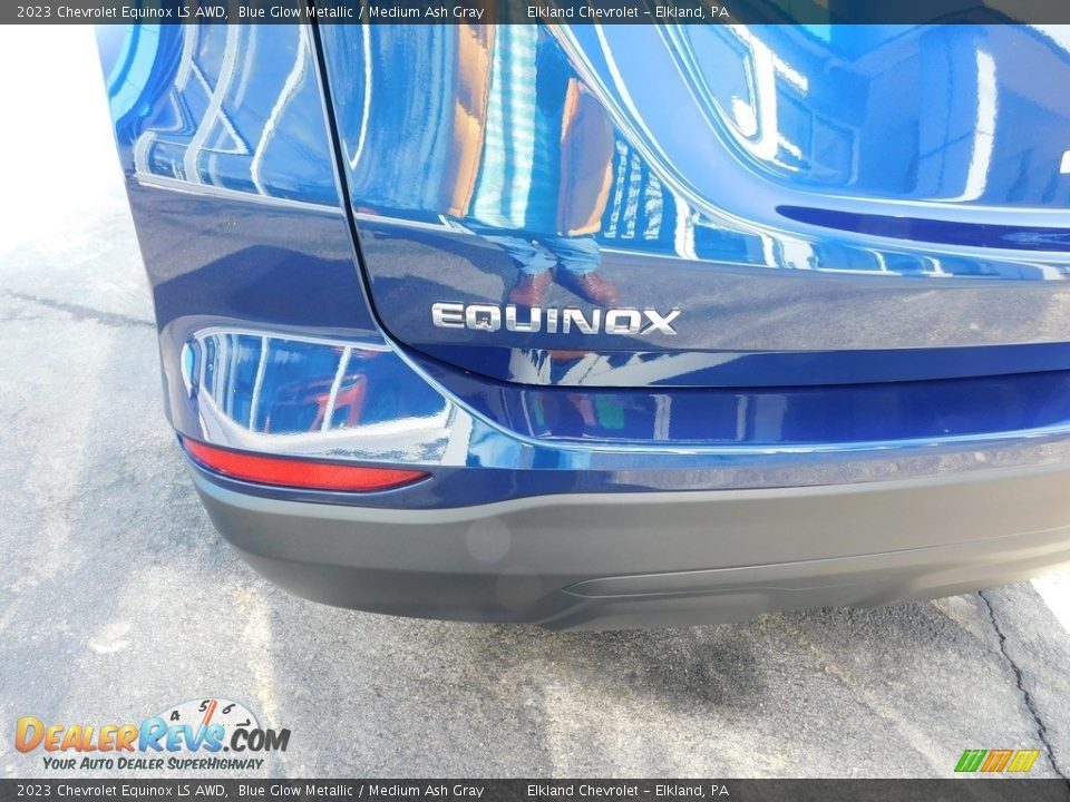 2023 Chevrolet Equinox LS AWD Blue Glow Metallic / Medium Ash Gray Photo #14