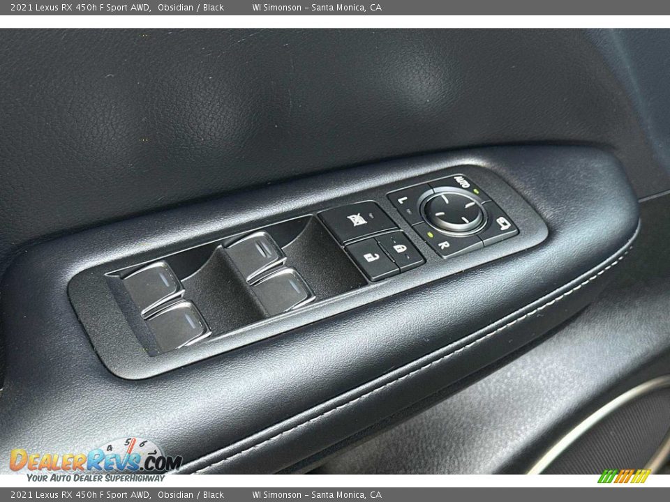 Controls of 2021 Lexus RX 450h F Sport AWD Photo #12