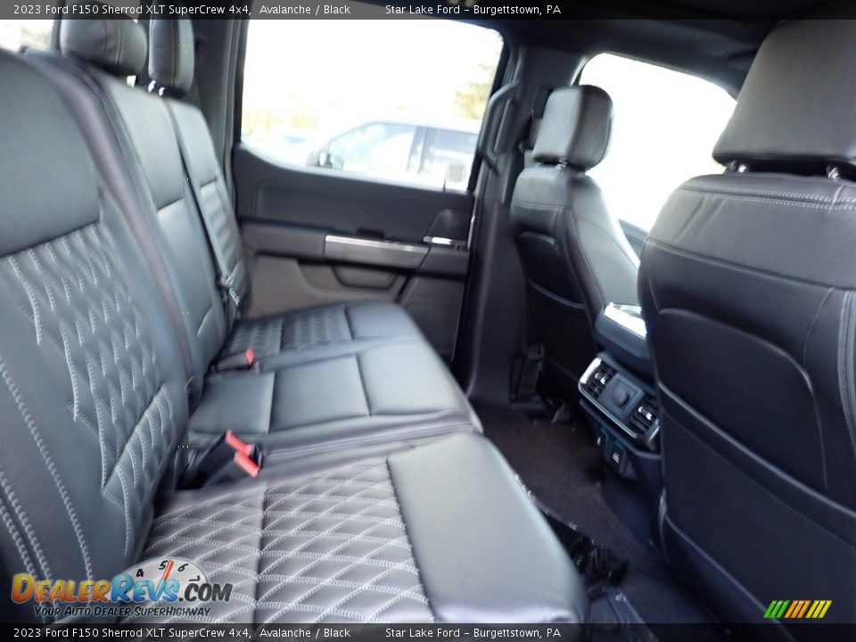 Rear Seat of 2023 Ford F150 Sherrod XLT SuperCrew 4x4 Photo #11