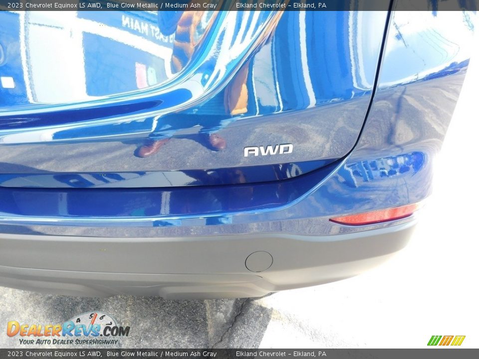 2023 Chevrolet Equinox LS AWD Blue Glow Metallic / Medium Ash Gray Photo #15