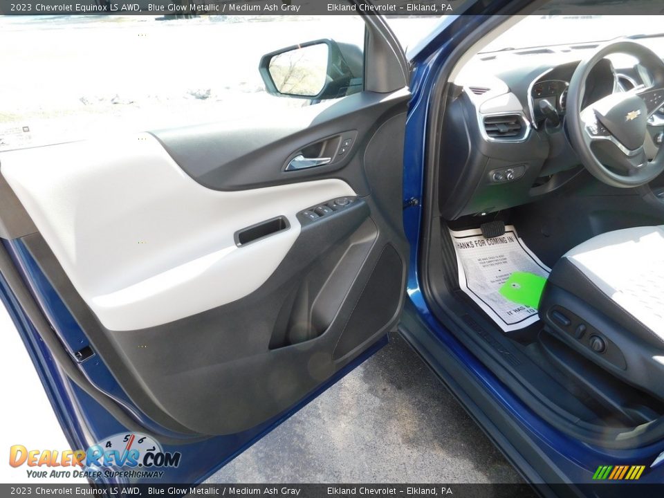 2023 Chevrolet Equinox LS AWD Blue Glow Metallic / Medium Ash Gray Photo #16