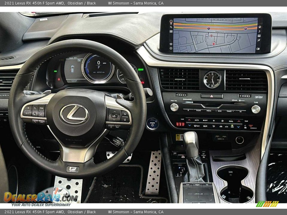 Controls of 2021 Lexus RX 450h F Sport AWD Photo #17