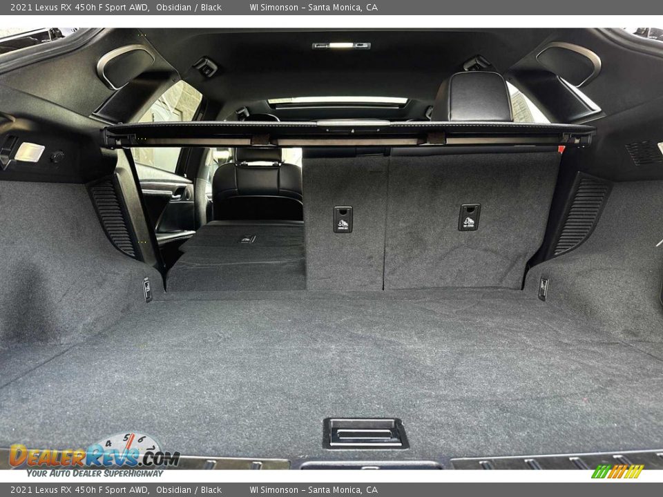 2021 Lexus RX 450h F Sport AWD Trunk Photo #18