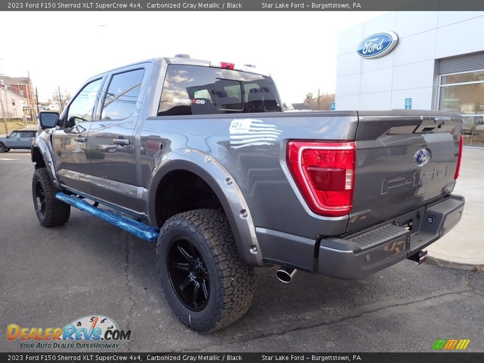 2023 Ford F150 Sherrod XLT SuperCrew 4x4 Carbonized Gray Metallic / Black Photo #3