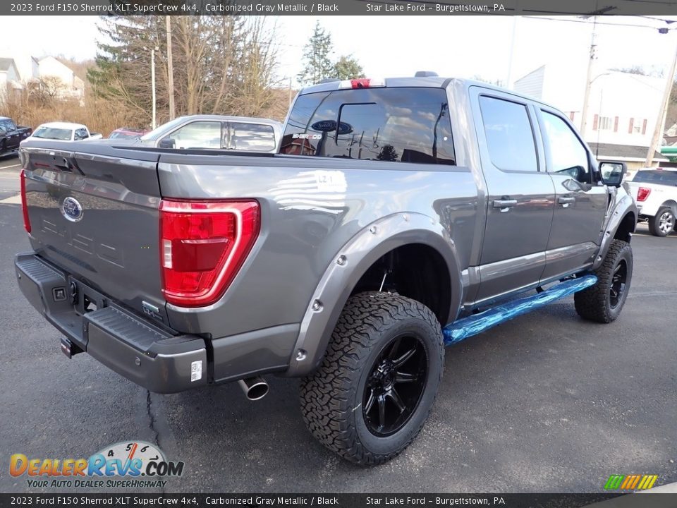 2023 Ford F150 Sherrod XLT SuperCrew 4x4 Carbonized Gray Metallic / Black Photo #5