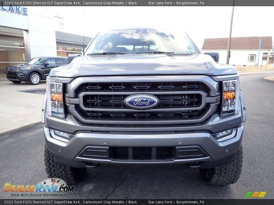 2023 Ford F150 Sherrod XLT SuperCrew 4x4 Carbonized Gray Metallic / Black Photo #8