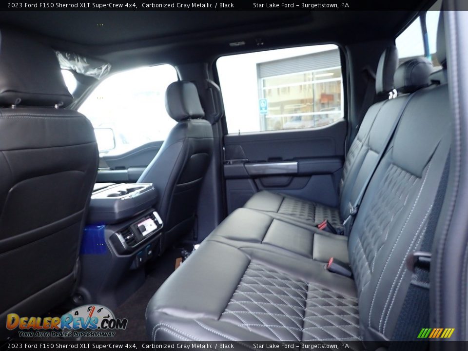 Rear Seat of 2023 Ford F150 Sherrod XLT SuperCrew 4x4 Photo #12