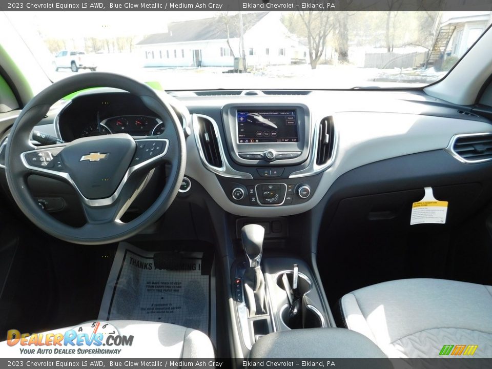 2023 Chevrolet Equinox LS AWD Blue Glow Metallic / Medium Ash Gray Photo #36